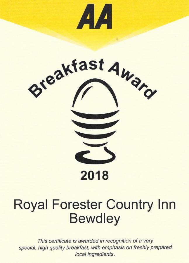 Royal Forester Country Inn Bewdley Exteriör bild